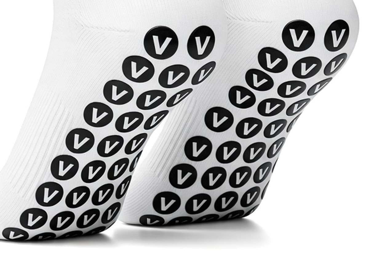 Grip-Sohle mit V-Noppen im Detail